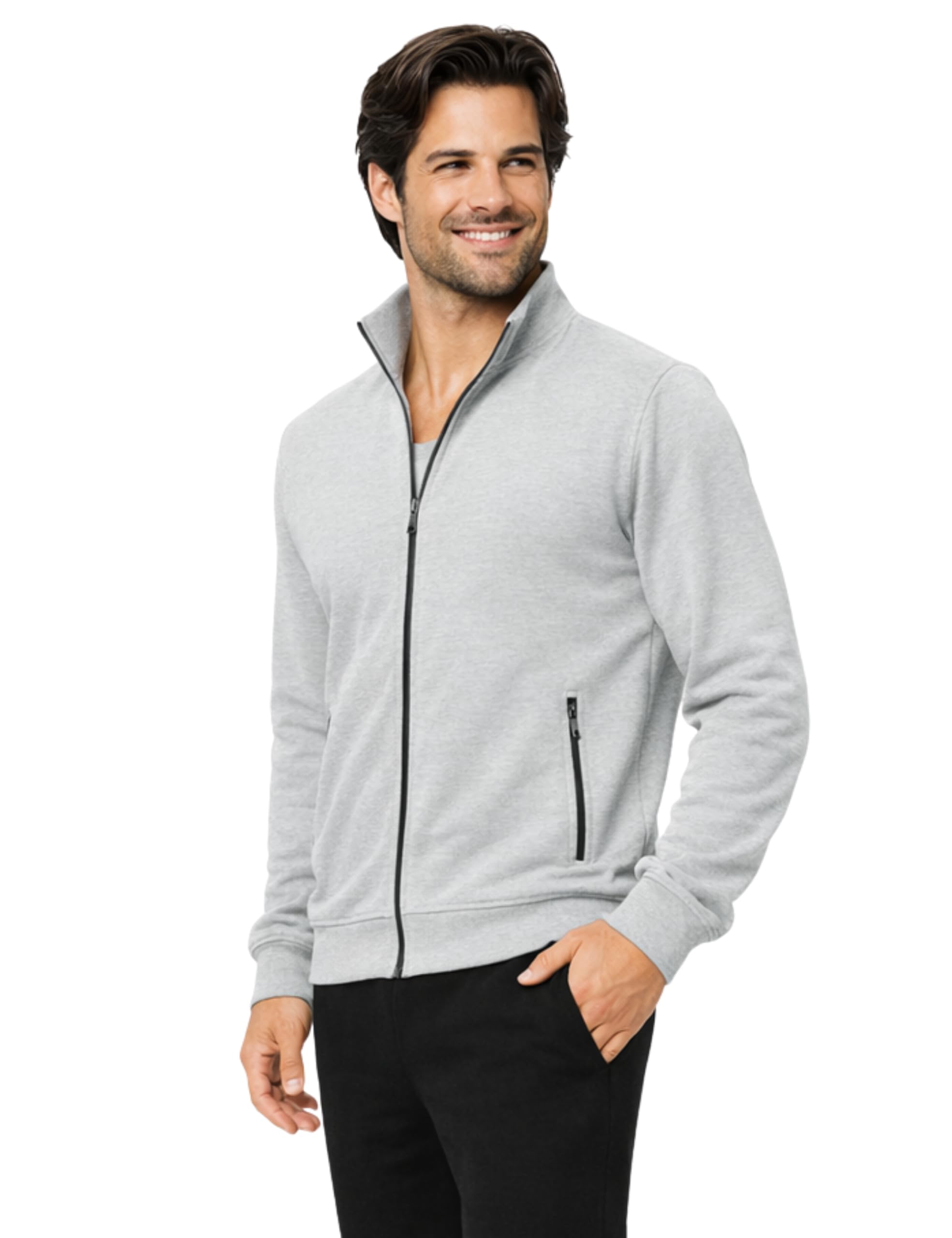 Morgenstern Chándal Hombre Completo Algodón Clásico Gris