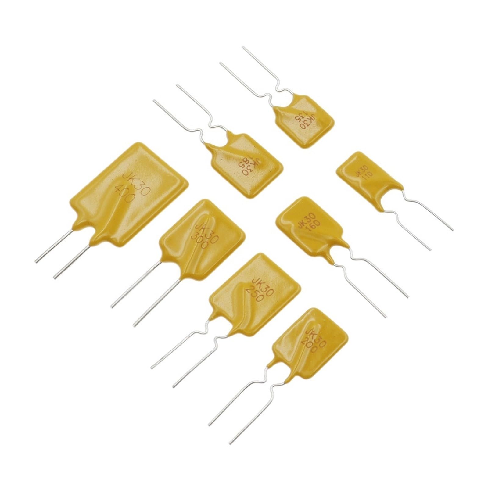 10PCS rücksetzbare Sicherung 30V PTC-Polymer PPTC DIP JK30 0,5A 0,75A 0,9A 1,1A 1,35A 1,6A 1,85A 2A 2,5A 3A 4A 5A 6A 7A 8A 9A 10A (Color : 4A, Size : 10PCS)