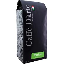Caffe Darte Parioli Whole Bean Espresso Coffee, 12 oz | Medium-Dark Roast, Bold, Smooth Flavor, Rich Crema, Roasted in Seattle, Perfect for Espresso Machines
