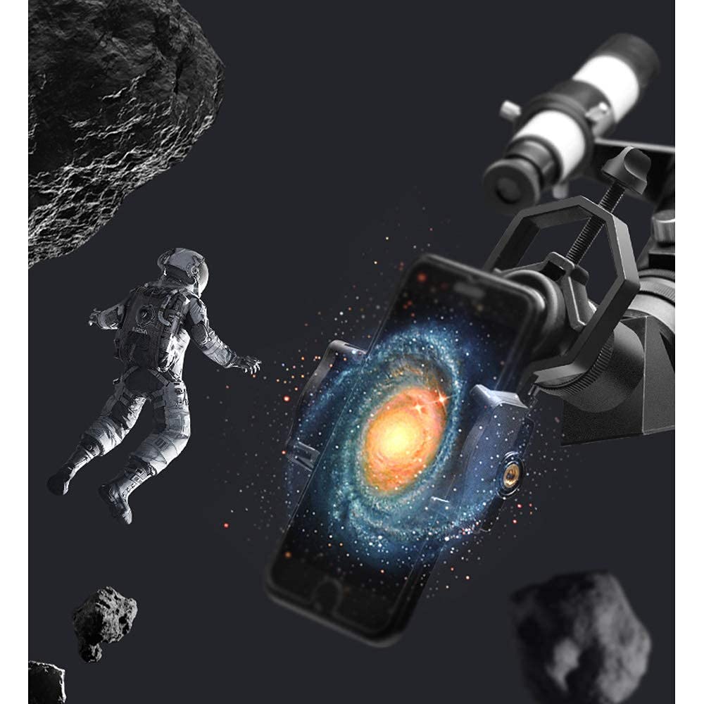 Telescopio AZ Telescopio rifrattore astronomico con treppiede e 2 oculari Telescopio astronomico per Bambini e Adulti