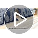 Image of Story@Home Luxe Sateen Weave Compact Yarn Bedsheet King 108 x 108 Inches Motif 300 TC 100% Cotton Soft Flat Sheet with 2 Pillow Covers 18 x 27 Inch -Winter Sky Ombre-Gift Packaging