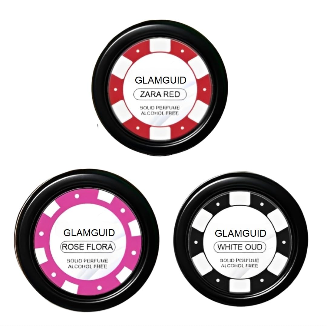 GLAMGUID Solid Perfume |White Oud,Zara Red,Rose Flora Fragrance | Alcohol Free | Long Lasting | Safe For Skin-image-2