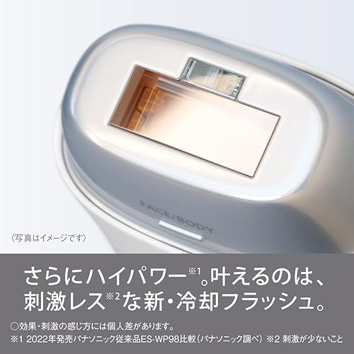 Miniatura 4 de Panasonic ES-WG0A-H Luz Salón de Belleza SMOOTHEPI Enfriamiento x alta potencia (AC100V) Gris Japón Importación Nuevo