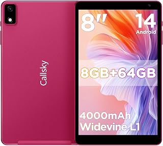 Android Tablet 8 Inch, 12(4+8)GB RAM, 64GB ROM(2TB Expandable), Octa-Core, Wi-Fi 6 & Bluetooth 5.4, Dual Speakers, Metal B... Price In India