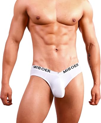 Mens Sexy Bikini Briefs Low Rise Soft Lightweight Bulge Pouch Underwear