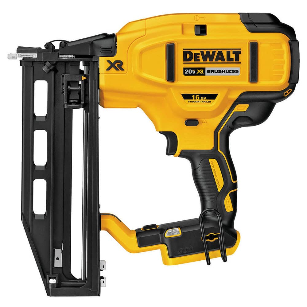 Dewalt Dcn662n-Xj 18V Xr Li-Ion Cordless 16G Second Fix Straight Nail Gun - Bare Unit
