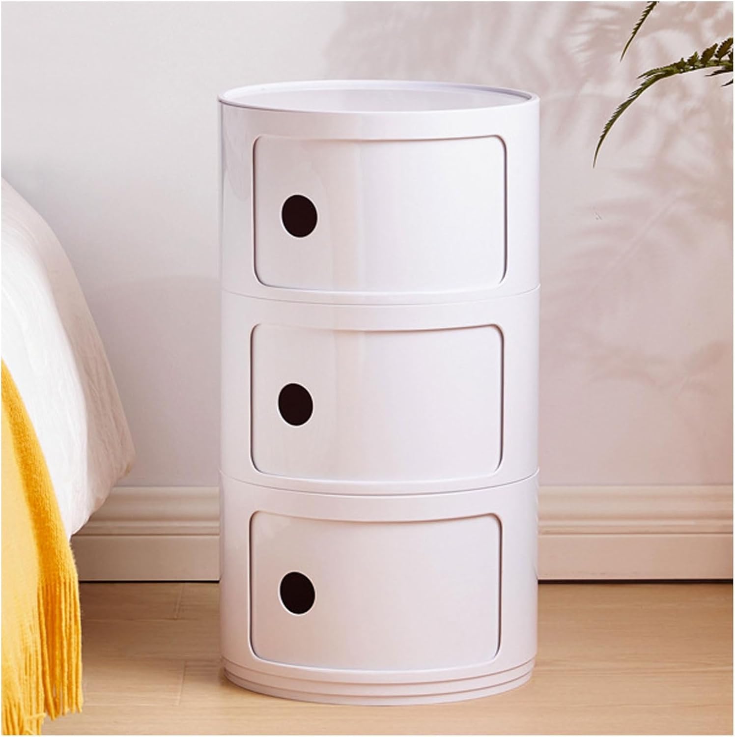 Petite table de chevet avec rangement pour chambre, support lumineux moderne