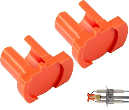 2PCS Oil Burner Electrodes Setting Gauge for Beckett Z Gauge Electrode Kit Z2000 for Fuel Oil Burner Fits Beckett AFG Oil Burner Oil Furnace Nozzle for AF AFG SF SR AFII, Adjust Nozzle to Proper Angle