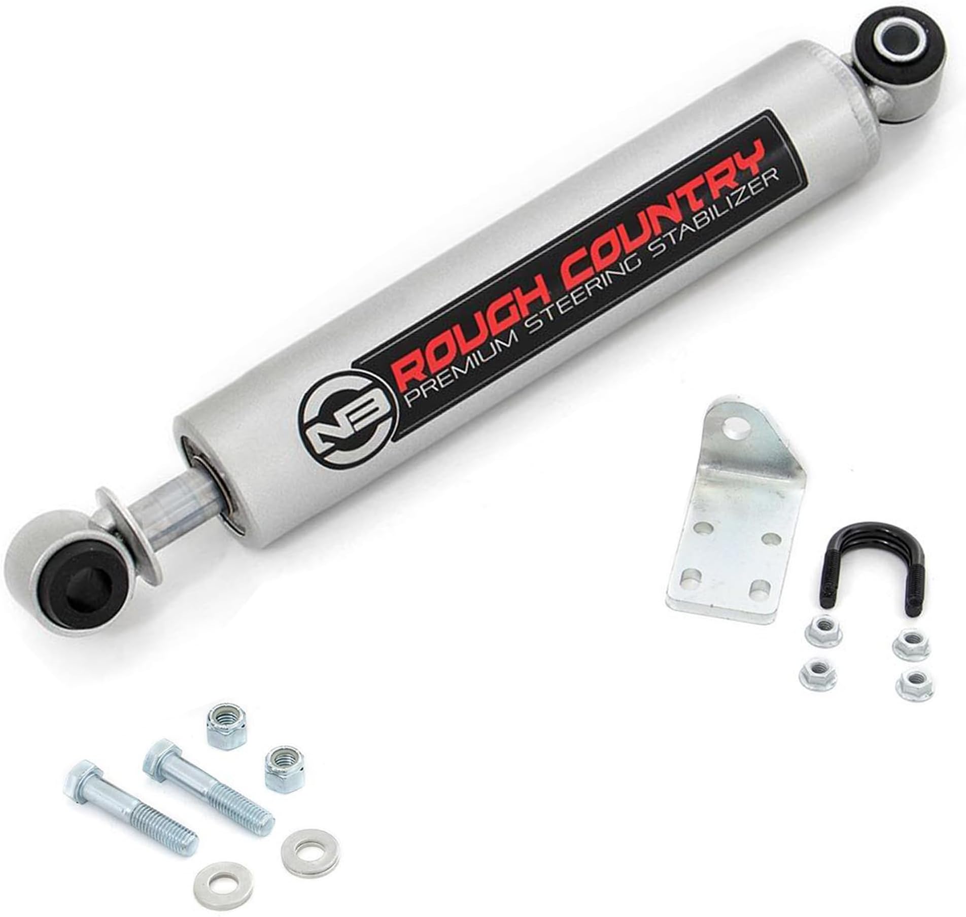 N3 Steering Stabilizer (fits) 1999-2006 Chevy Silverado GMC Sierra Tahoe Suburban Yukon 1500 4WD | 8732030