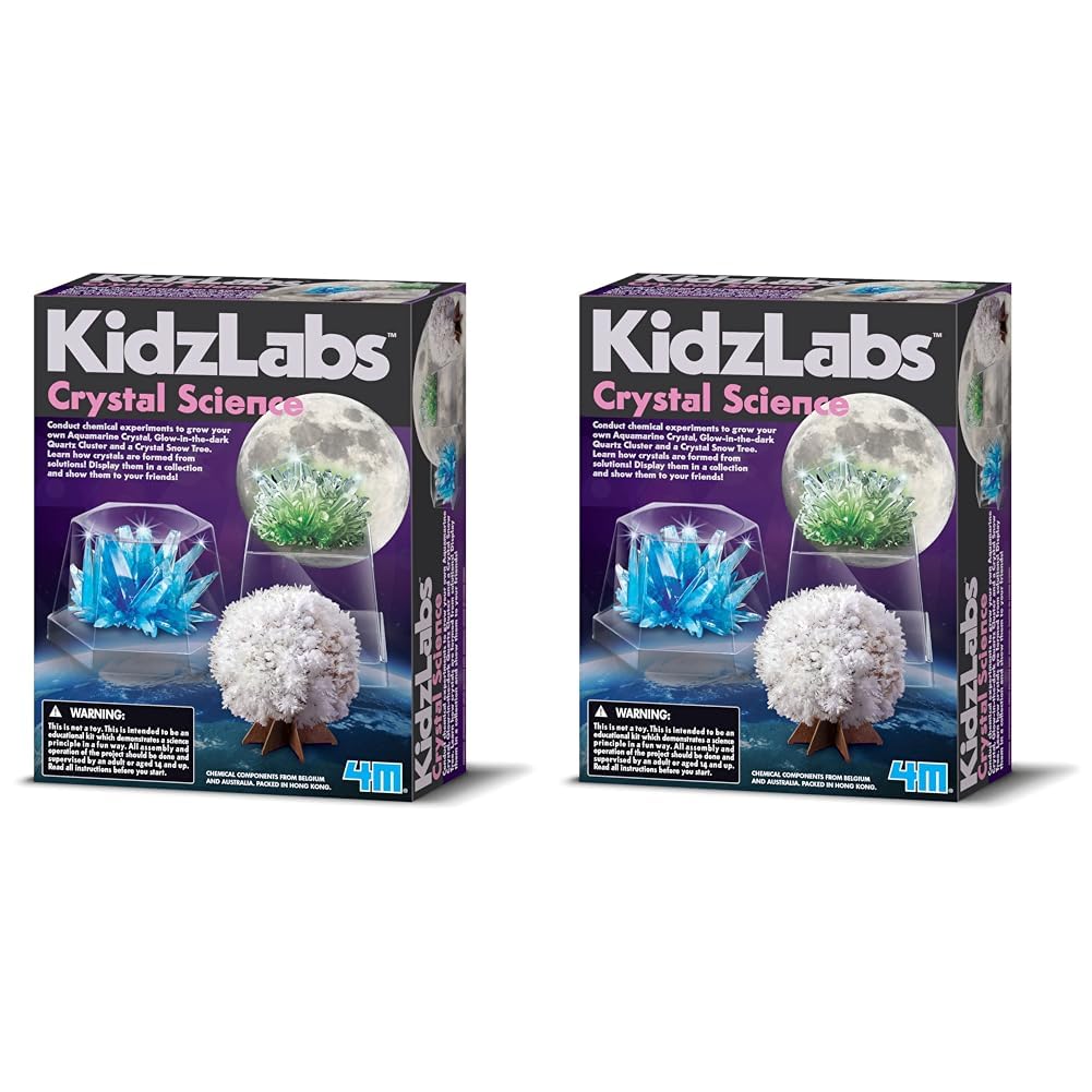 4M Kidz Labs Crystal Science (Pack of 2)