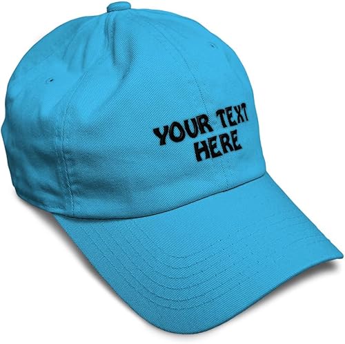 Vista 28 de Gorra de béisbol suave personalizada con texto personalizado para papá de algodón para hombres y mujeres Negro
