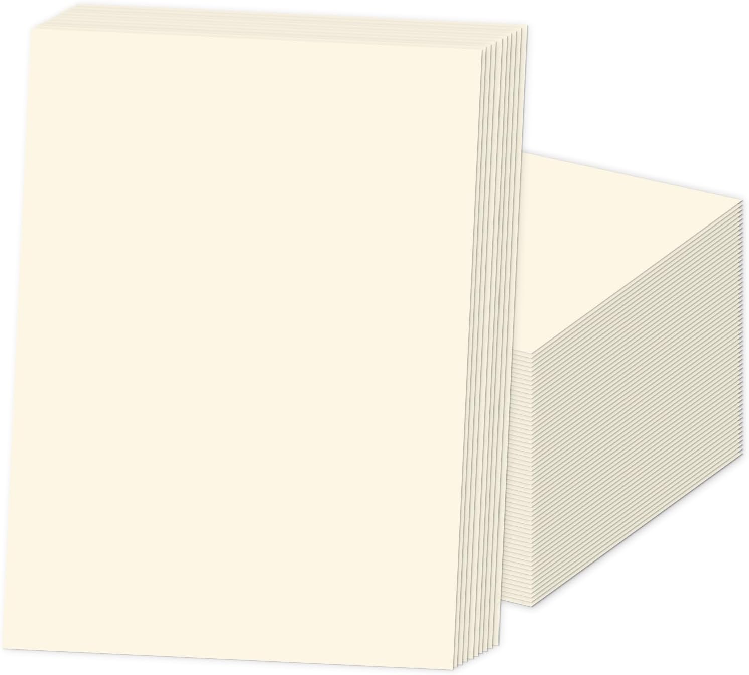 White Cardstock 8.5 x 11, White Cardstock Printer Paper 80lb 100 Sheets, GIGYES Copy Paper for Printer, Watercolor Drawing, Certificate, Invitations