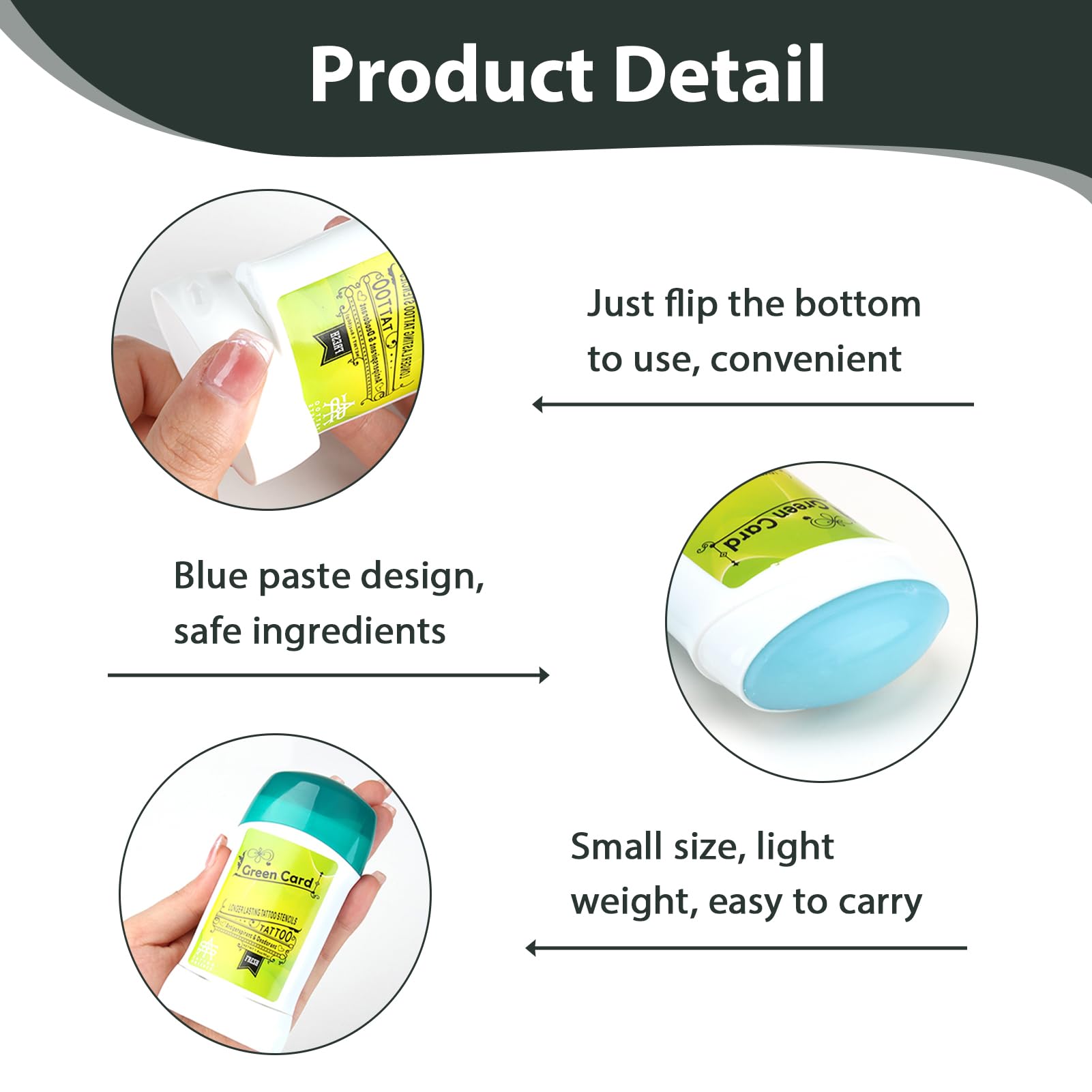Crema de Transferencia de Tatuaje, Gel para Plantillas Tattoo Transfer Cream (51g)