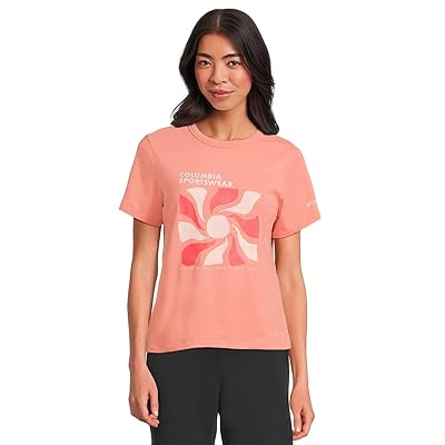 Columbia Sun Trektm Graphic Short Sleeve III Women