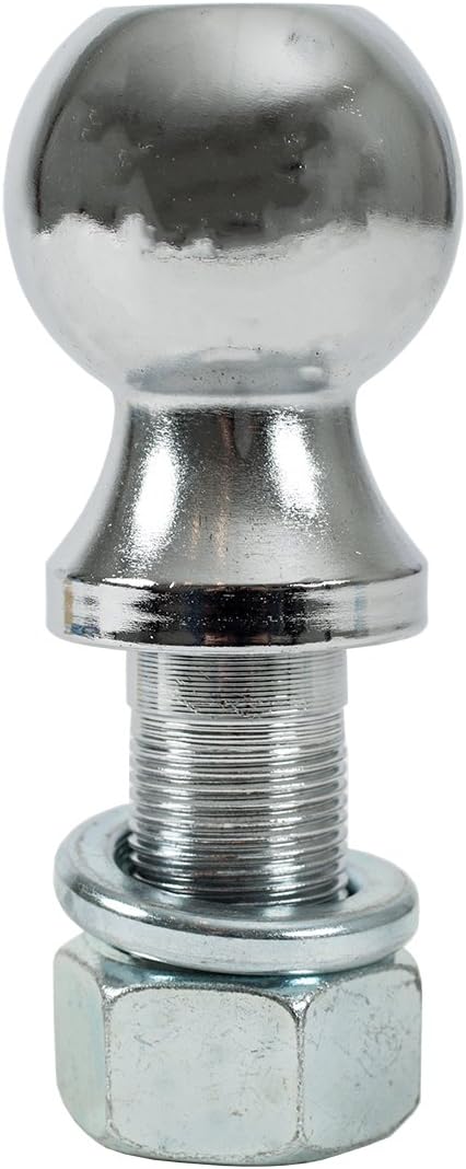 Buyers Products (1802148 Carbon Steel 2 in. Chrome Hitch Ball, 7,500 lbs. M.G.T.W. Buyers Products (1802148 Carbon Steel 2 in. Chrome Hitch Ball, 7,500 lbs. M.G.T.W.