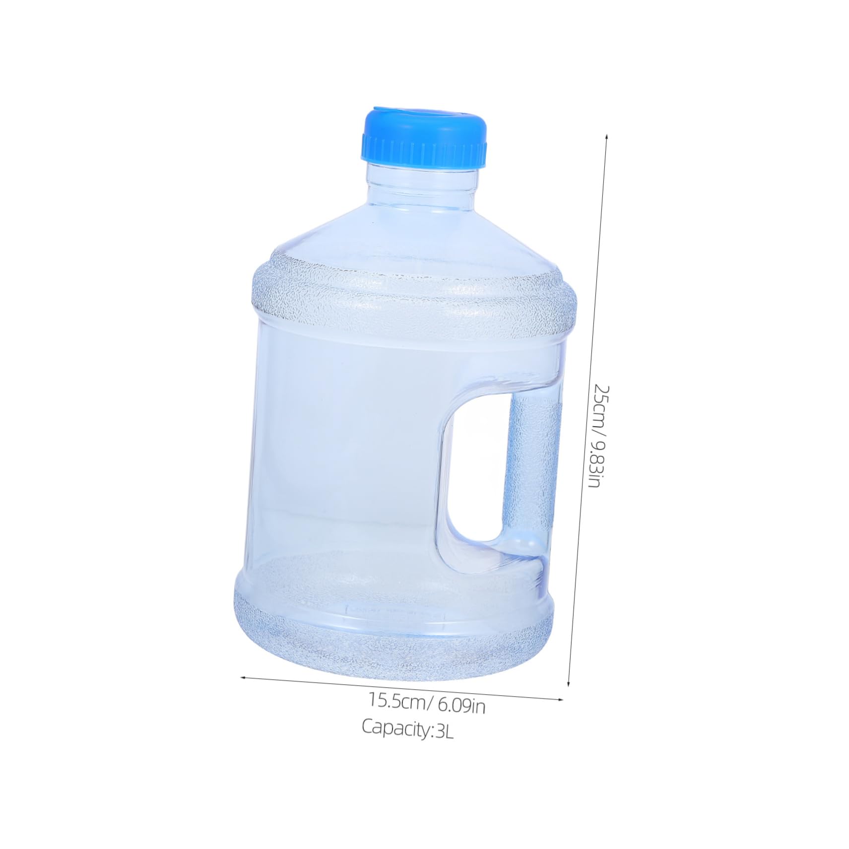 Outanaya Outdoor Reusable Water Jug with Handle Water Storage Container for Camping Hiking and Picnics Durable Design with Mouth for Easy Filling and Pouring