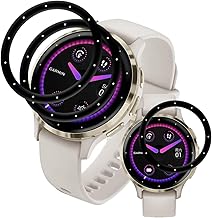 Garmin Venu 3S Film, 3-Piece Set, Full Protection, PET Composite Material, Carbon Fiber, 3D Curved Surface, Garmin Venu 3S LCD Protective Film, High Speed Reaction, High Transmittance, Anti-Scratch,