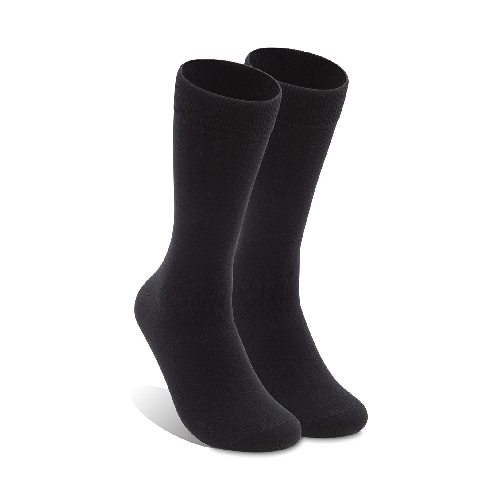 lixia Men's Black Thin Warm Wool Socks,Lixia Winter Breathable Crew Dress Trouser Socks 2/4/6 Pairs Pack-picture-33