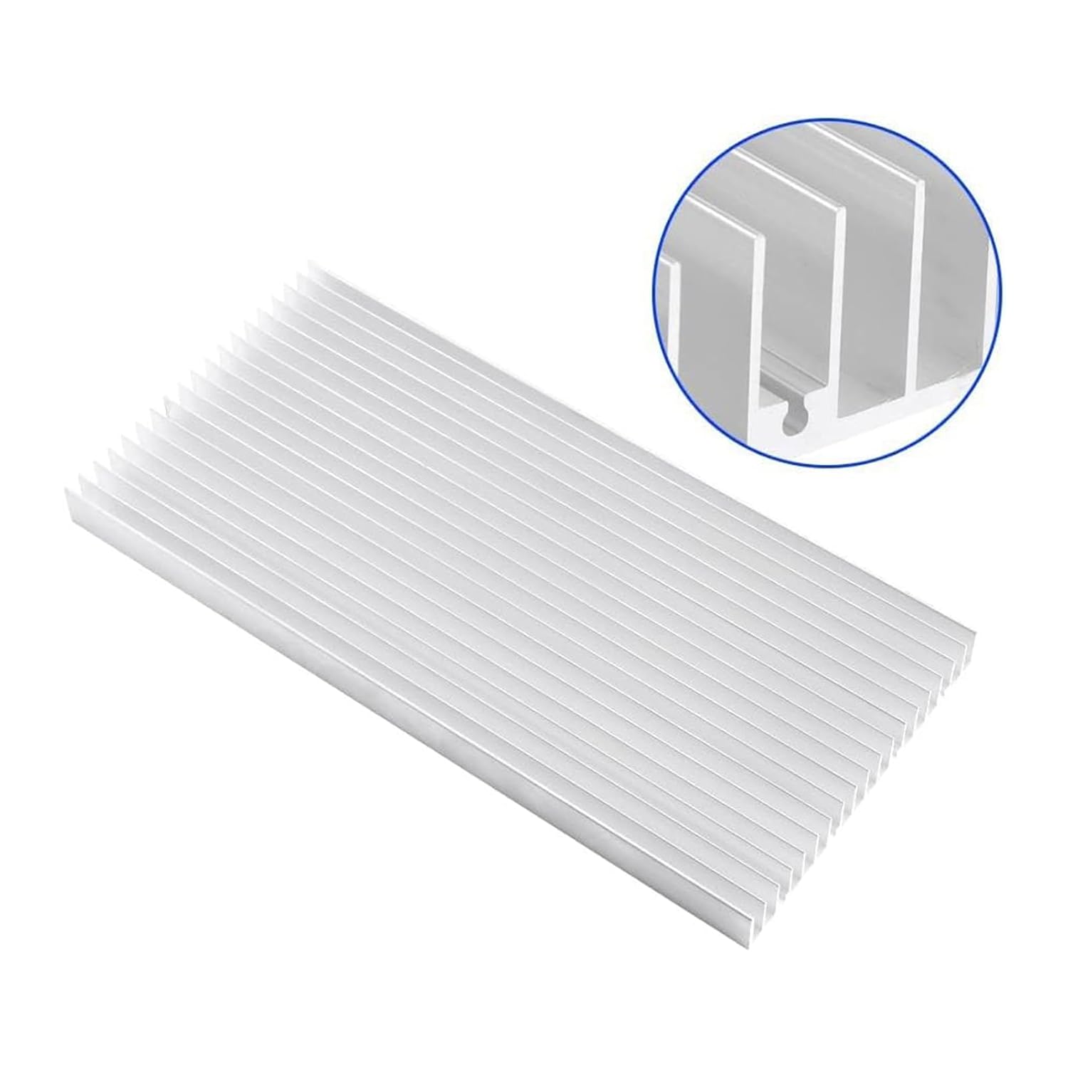 Aluminum Large Heatsink 300x140x20mm Heat Sink Radiators Circuit Board Cooling Coolers Heat Sinks for Power LED Light