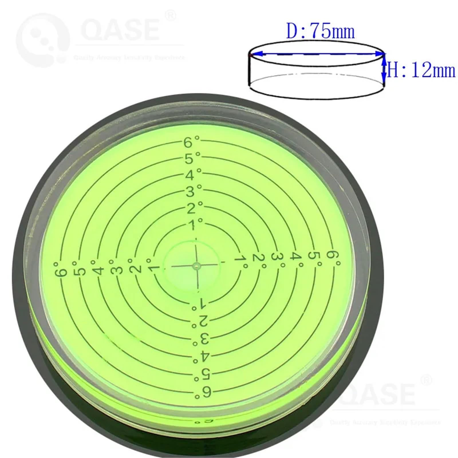 Niveau à bulle circulaire en acrylique Dia 32 à 80mm, niveau à bulle universel, inclinomètre, perles de nivellement, outil 1 pièces