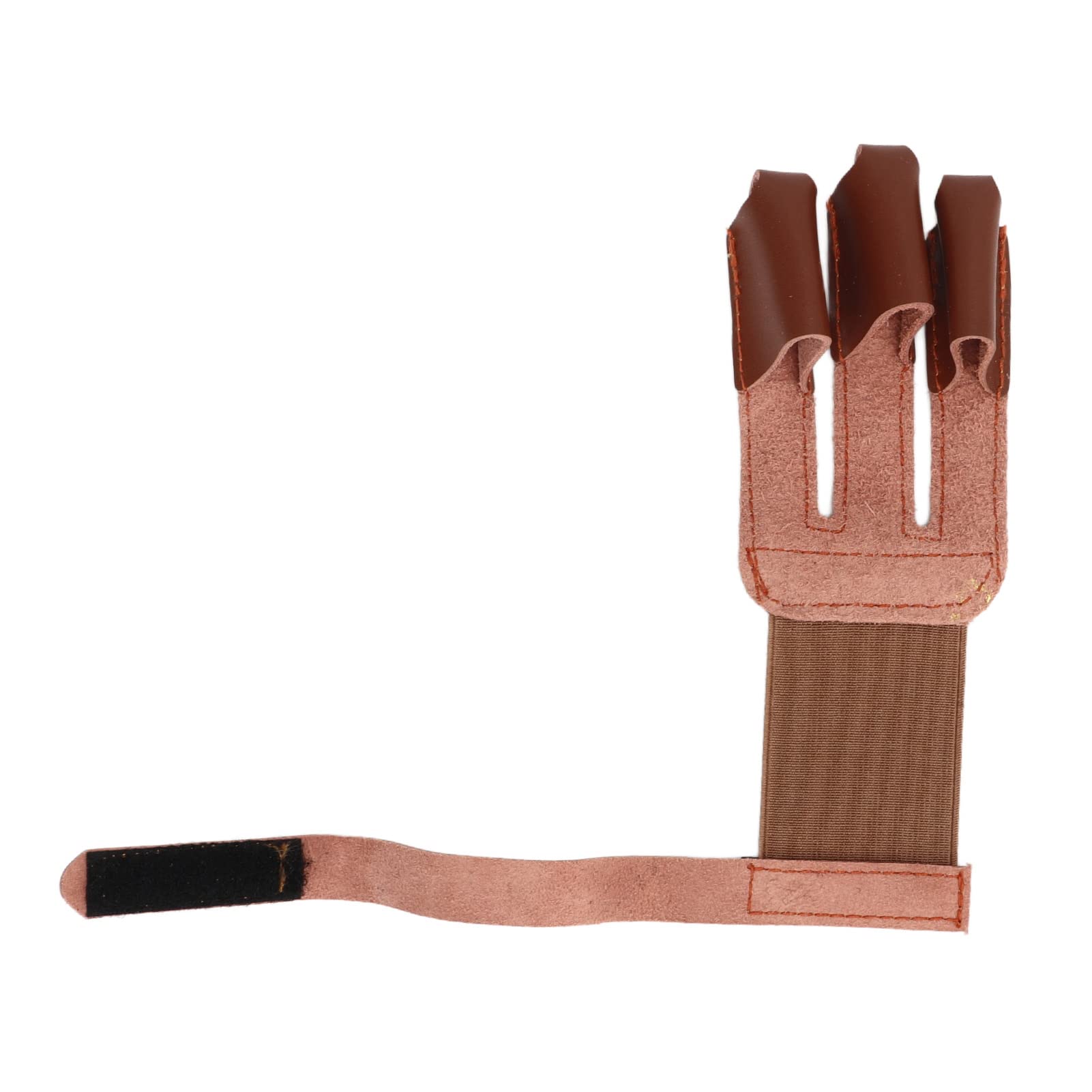 Gants de tir à l'arc de compétition en cuir de vachette avec Gants de tir à l'arc de compétition en cuir de vachette avec