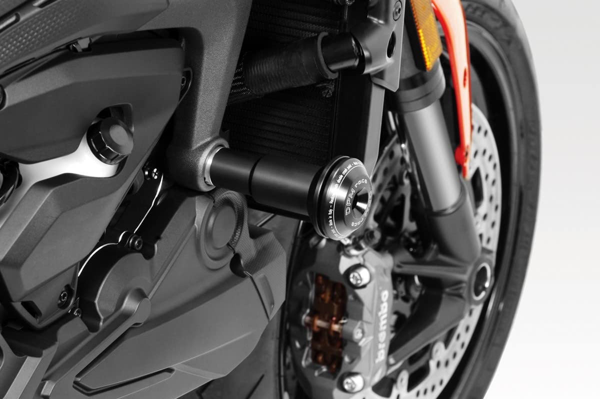 Monster 937 2021/24 - Kit Tamponi (D-0239) - Protezione Paramotore Paratelaio Anticaduta in Alluminio - Minuteria Inclusa - Accessori De Pretto Moto (DPM Race) - 100% Made in Italy