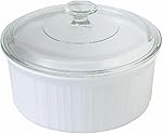 Image of CorningWare 2.5 Quart French White Casserole Dish