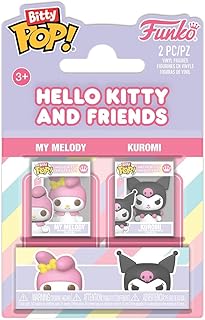 Comprar Funko Pop! Bitty - Paquete de 2 unidades: Sanrio - My Melody & Kuromi - 0.9 pulgadas (2.2 cm) coleccionable - Idea de regalo - Bolsas de fiesta - Decoración para tartas