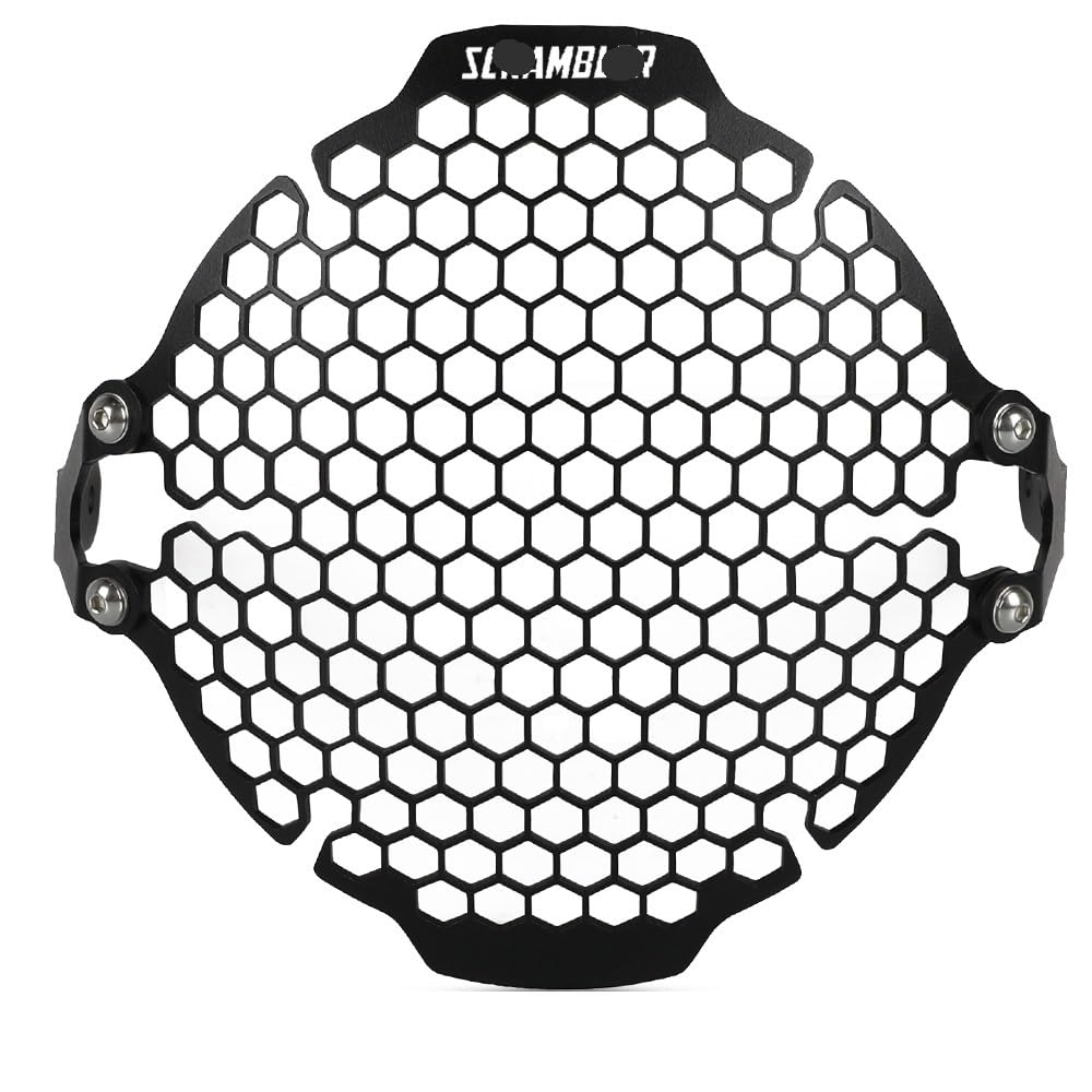 Grille Phare Moto pour Scrambler 400 800 Cache Protection Calandre