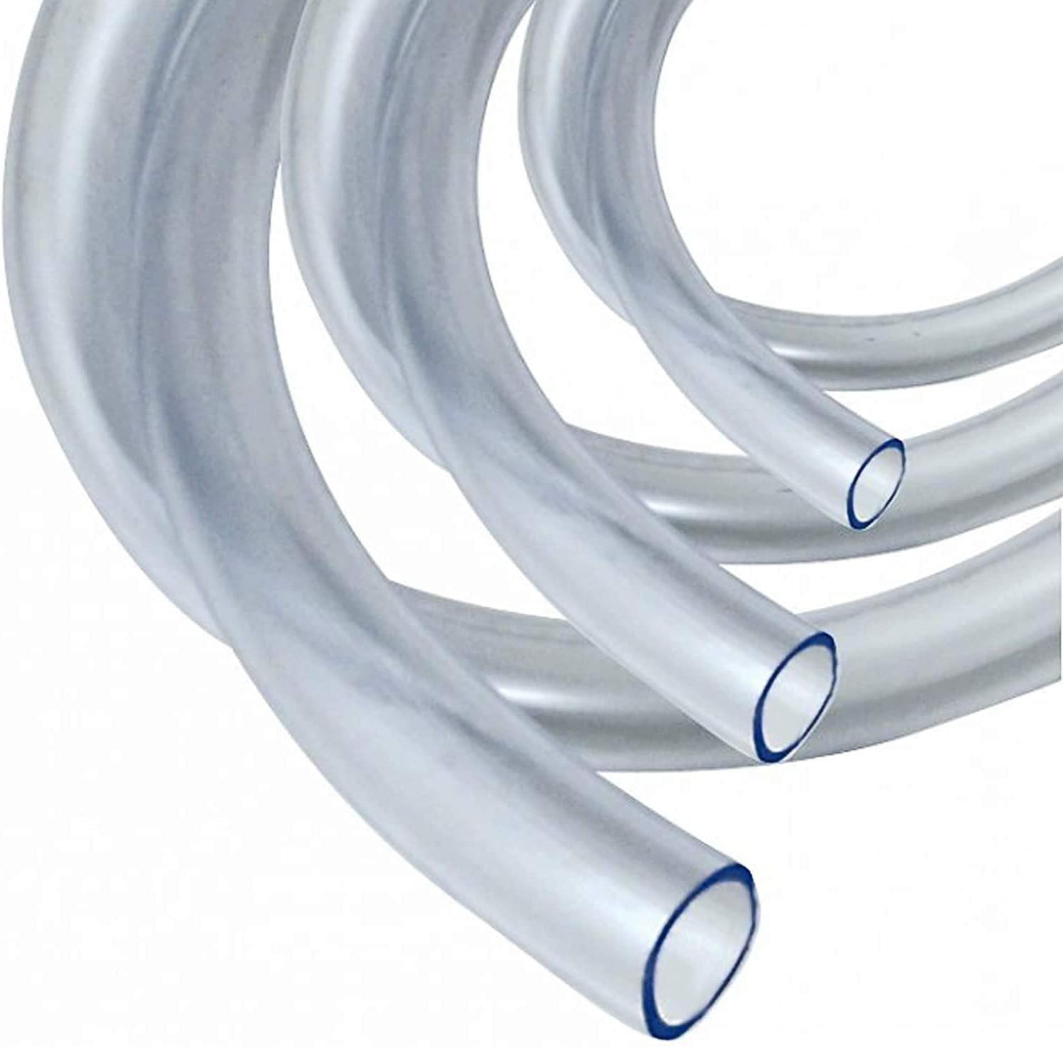 16mm Inside Diameter x 19mm Outside Diameter 5 Metres Clear PVC Flexible Flexible Vinyl Pipe Water Hose Fish AQAURIUM Pond AIR TUBING Food Grade - PENTECH Moulding CO LTD - Made in England