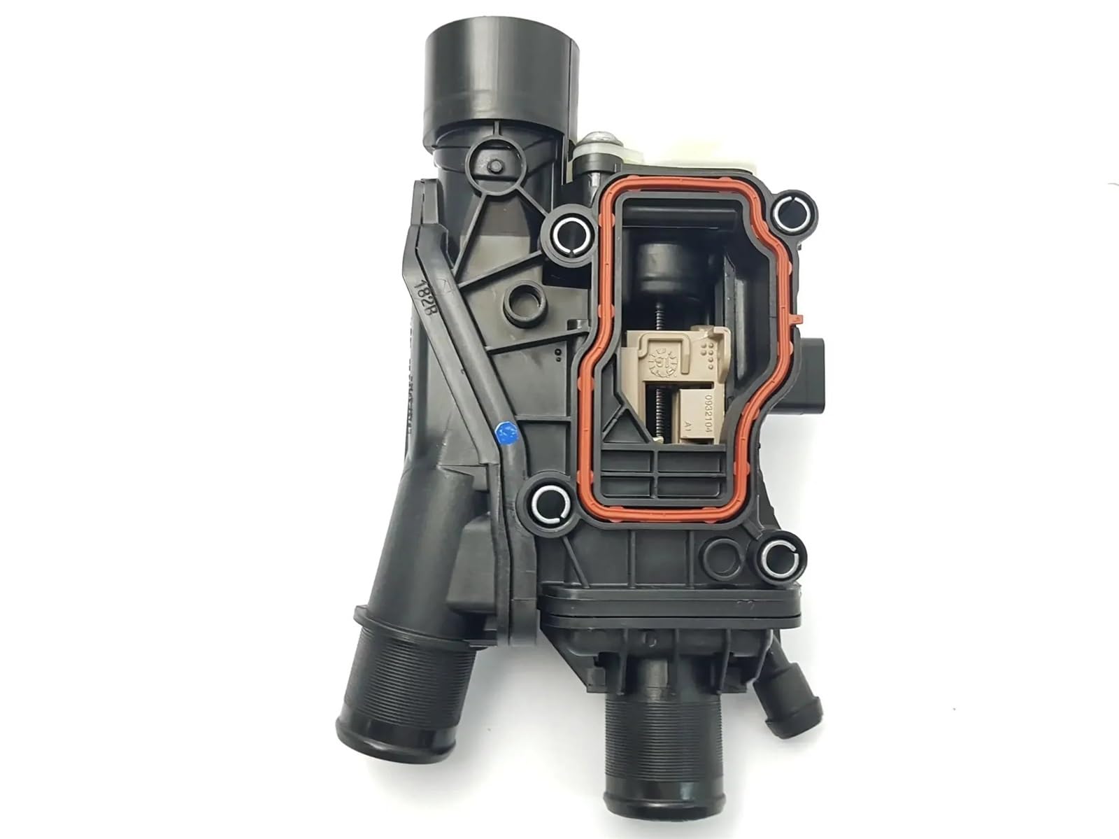 Engine Thermostat Części samochodowe pasujące do Peugeota pasujące do Citroena pasujące do Forda 2.0 BlueHDi Diesel Termostat i obudowa 9804160380 Płyn Chłodzący Termostat