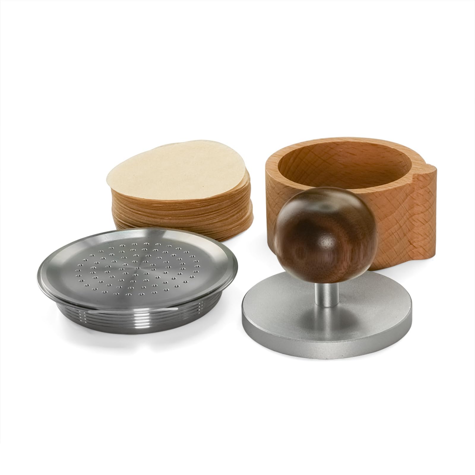 Nachfüllbarer Kaffeekorb für HD6553 / 70 HD7865 / 60 HD6592 / 60 HD7870 / 20 Espressomaschine, Kaffeefilterpapier, Edelstahlfilter