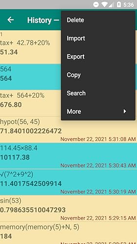 One-Click Calculadora