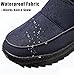 Men’s Waterproof Orthotic Winter Work Boots, Warm Extreme Cold Protection, Non-slip Durable Sole All-Day Comfort Insulated Boots for Outdoor (Blue, US, Adult, Men, 8, Numeric, US Footwear Size System, Medium)