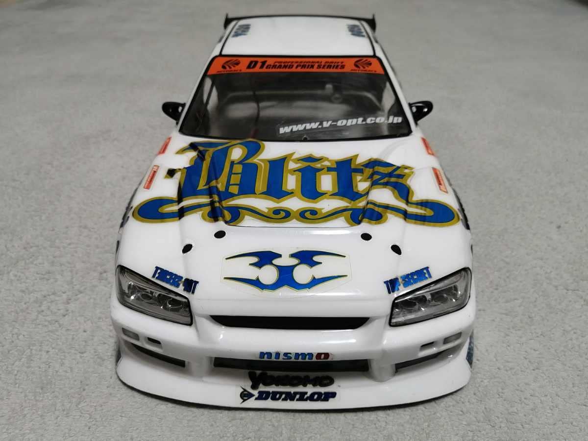 Amazon | ヨコモ 1/10 BLITZ ER34 D1 SPEC のむけん 2004年仕様 ボディ 