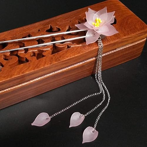 Miniatura 4 de EXCEART 560 dijes acrílicos con forma de flor, cuentas de joyería, pétalos esmerilados, hoja de plástico con agujero para fabricación de joyas