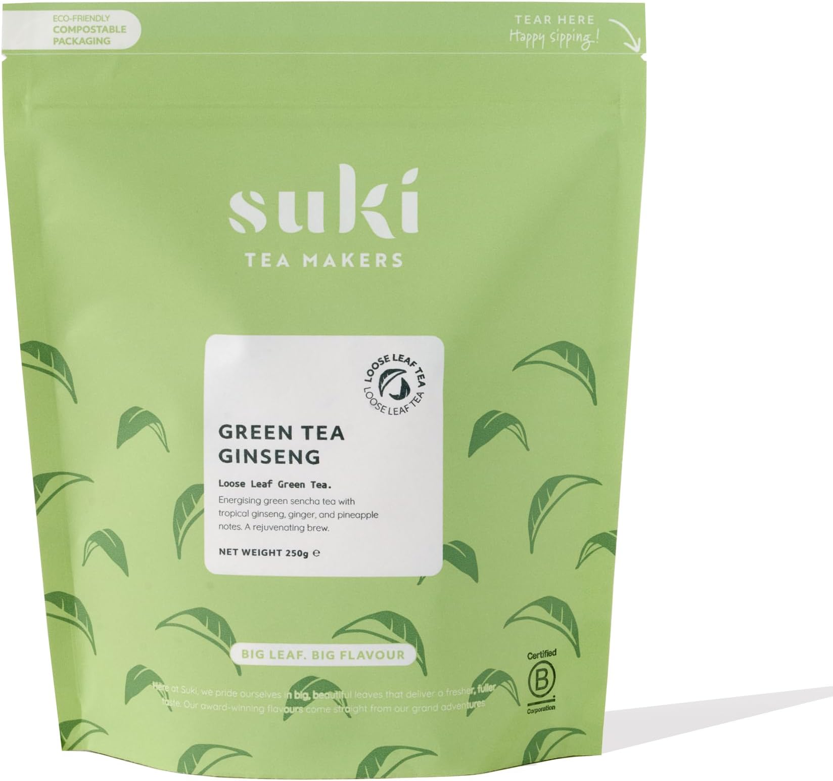 Si Tea Green Tea Ginseng, 250g