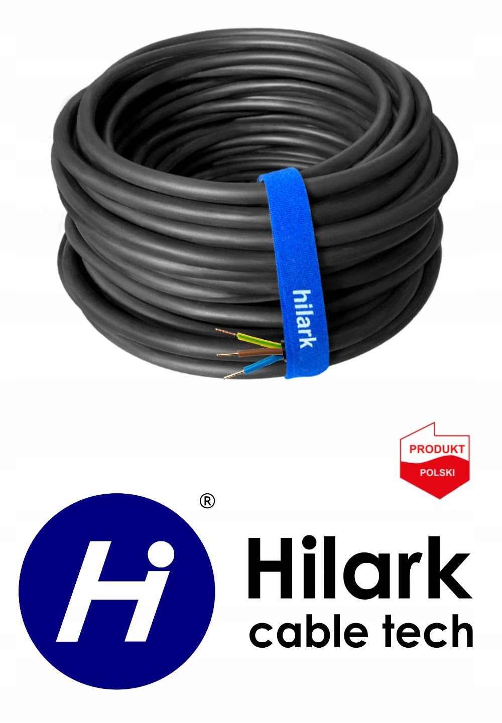 Hilark Cable Tech Erdkabel YKY 3x2,5mm² NYY-J 200m