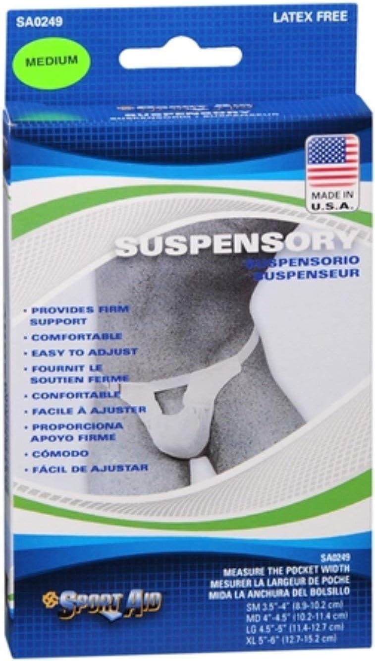 Sport Aid Suspensory MD 1 Each (Pack of 2) Health & Household