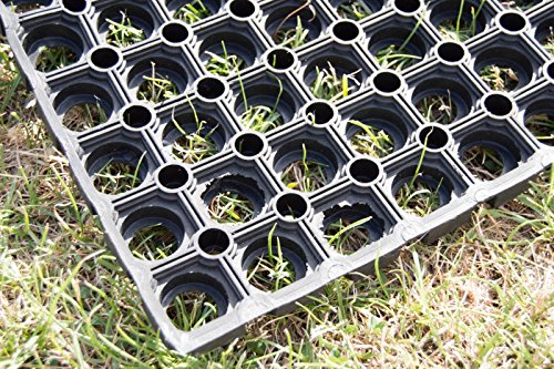 EVERMAT Heavy Duty Horse Stable Gateway Rubber Hollow Safety Mat for Farm and Field, Black, 22 mm - Image 4