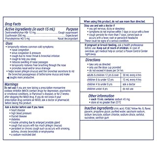 Vicks DayQuil Cough DM+ Congestion Relief Liquid Medicine, Maximum Strength Multi-Symptom Non-Drowsy Daytime Relief for Cough, Chest Congestion, Mucus, and Nasal Congestion, 12 FL OZ