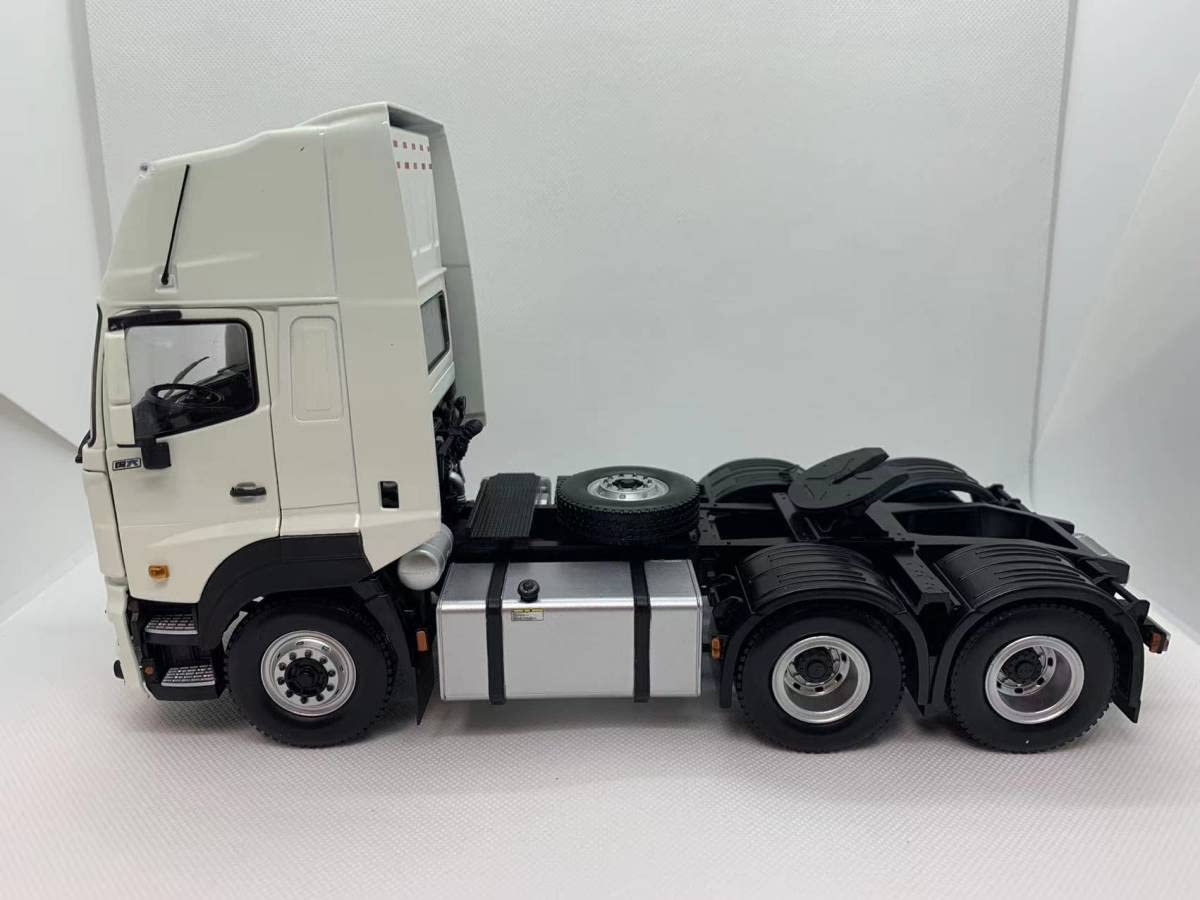 Amazon.co.jp: 日野特注 1/24 日野 HINO 700 トレーラー 6×4 ホワイト 