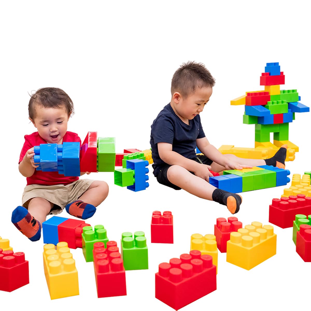 Amazon.co.jp: RiZKiZ Large Blocks, Set of 86, Big Blocks, Large Blocks for  Full Body Play, Educational Toys, Fingertips, Lightweight, Indoor Play,  Pretend Play, For Boys and Girls, Gift, Birthday Gift, Gift :