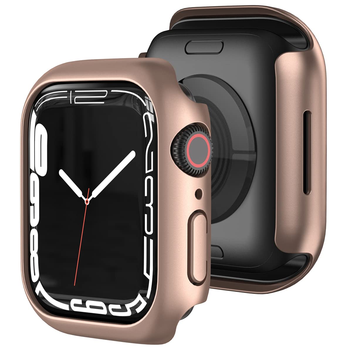 Amazon | Apple Watch series 7 41mm 45mm 用 ケース 保護カバー PC 