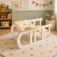 Torre De Aprendizagem 4x1 Montessori Infantil Reforçada Mdf | Torre De Aprendizagem 4x1 Montessori Infantil Reforçada Mdf