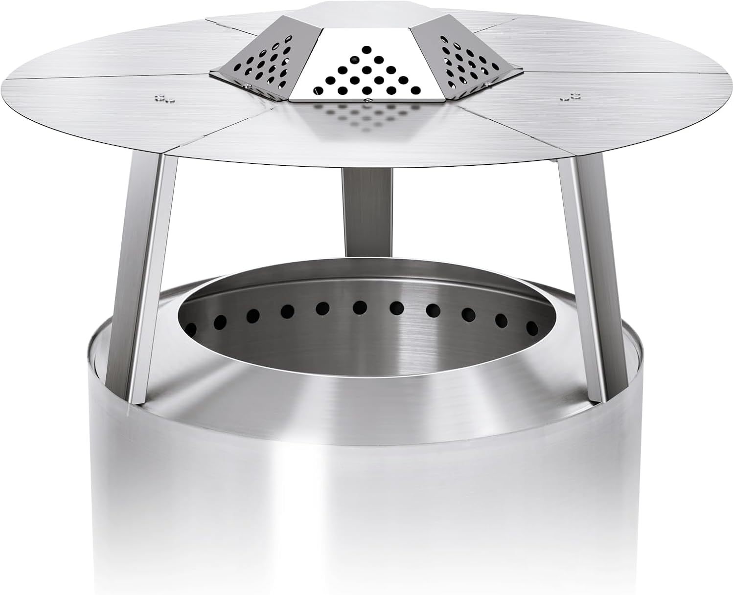 Fire Pit Heat Deflector for Solo Stove Bonfire and Other