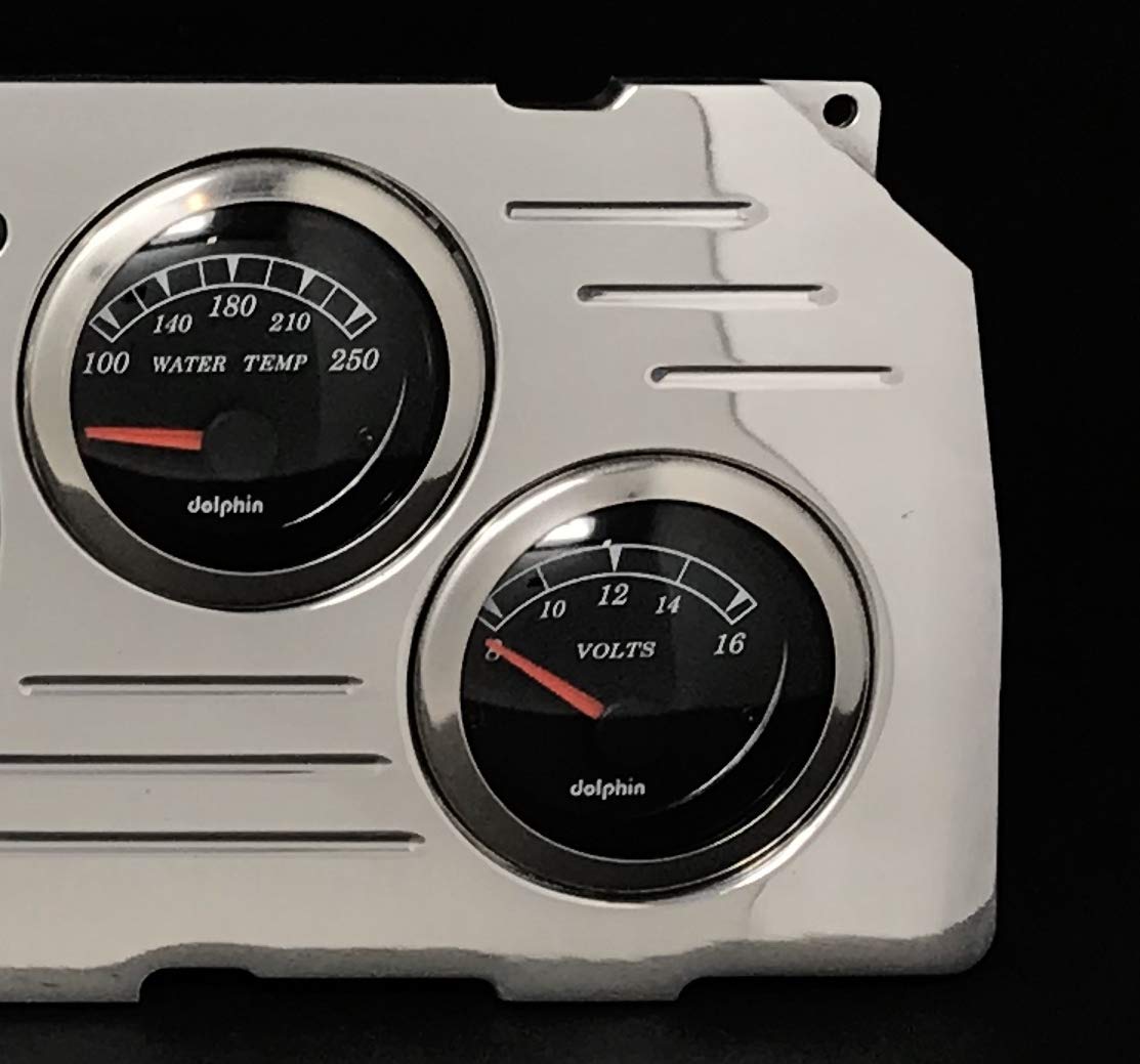 Buy Dolphin Gauges 1964 1965 1966 Chevy Truck 6 Gauge GPS Dash Cluster