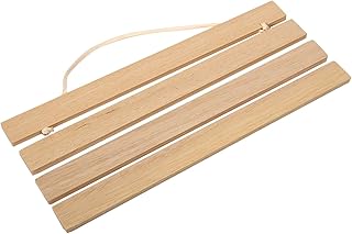 TOPINCN 磁気やすりポスターハンガー圧縮やすりフレーム4つの木製ストリップ強力マグネット埋め込みアートワークを完璧な状態でサンドイッチ環境保護と安全な使用コンパクトサイズスタイリッシュな装飾品【リビング/オフィス】 (21cm)