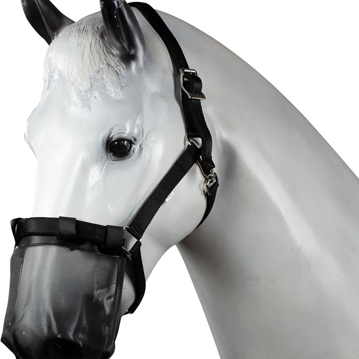 Sarini Accessoires de Cheval Respirants, Filet de Nez de Cheval, Nez de Cheval, Accessoires de Protection du Visage de Cheval, Housse de Protection du Visage de Cheval (Taille : Grand)