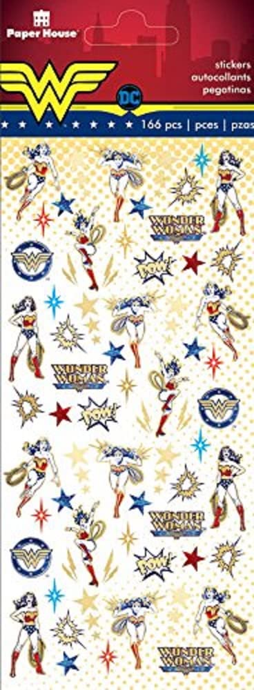 STM-0016 Wonder Woman Micro Stickers, 3-pack